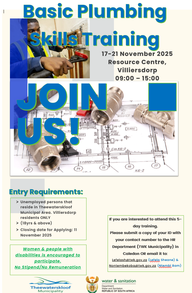 TWK PLUMBING TRAINING
